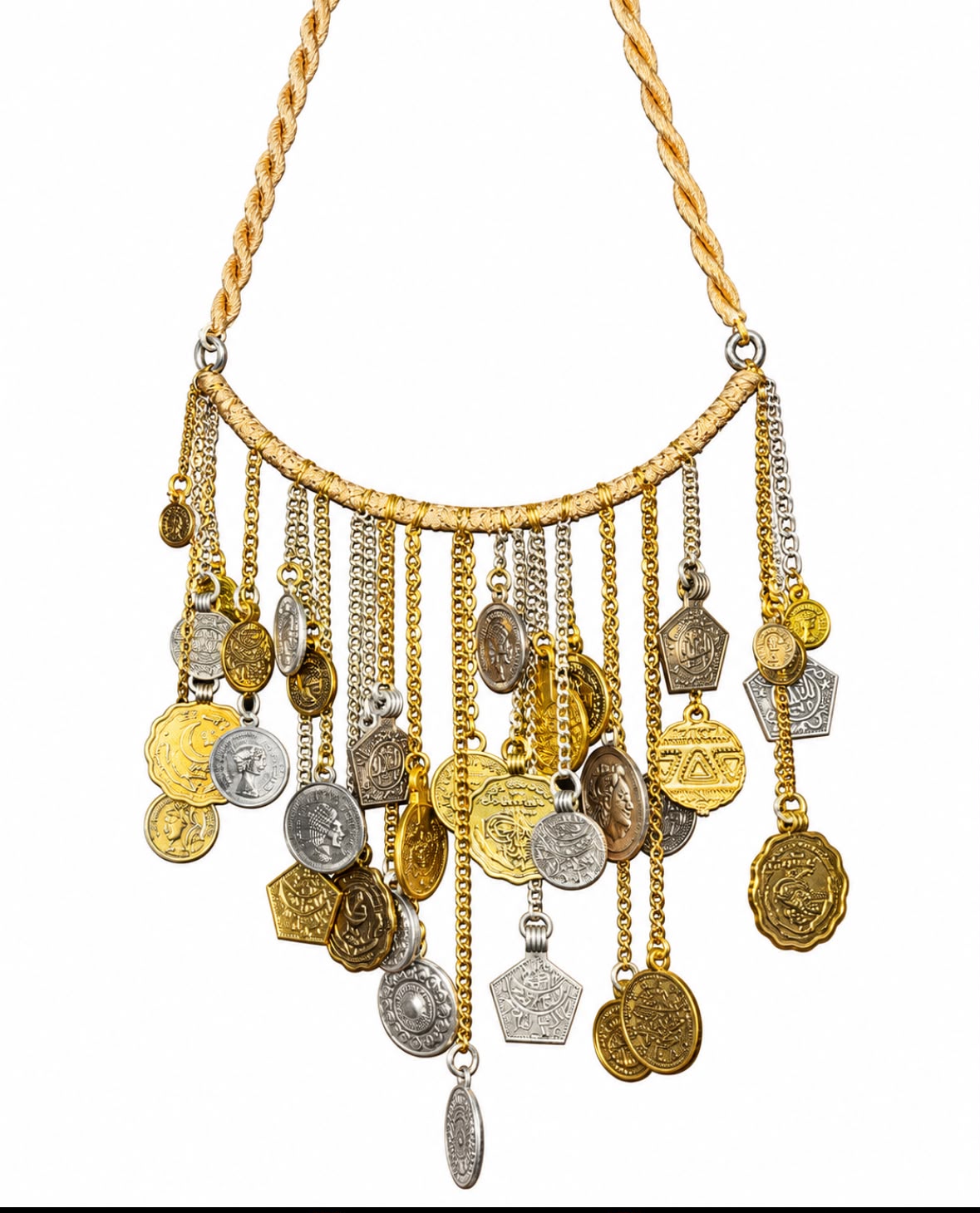 Sourced Coin Necklace